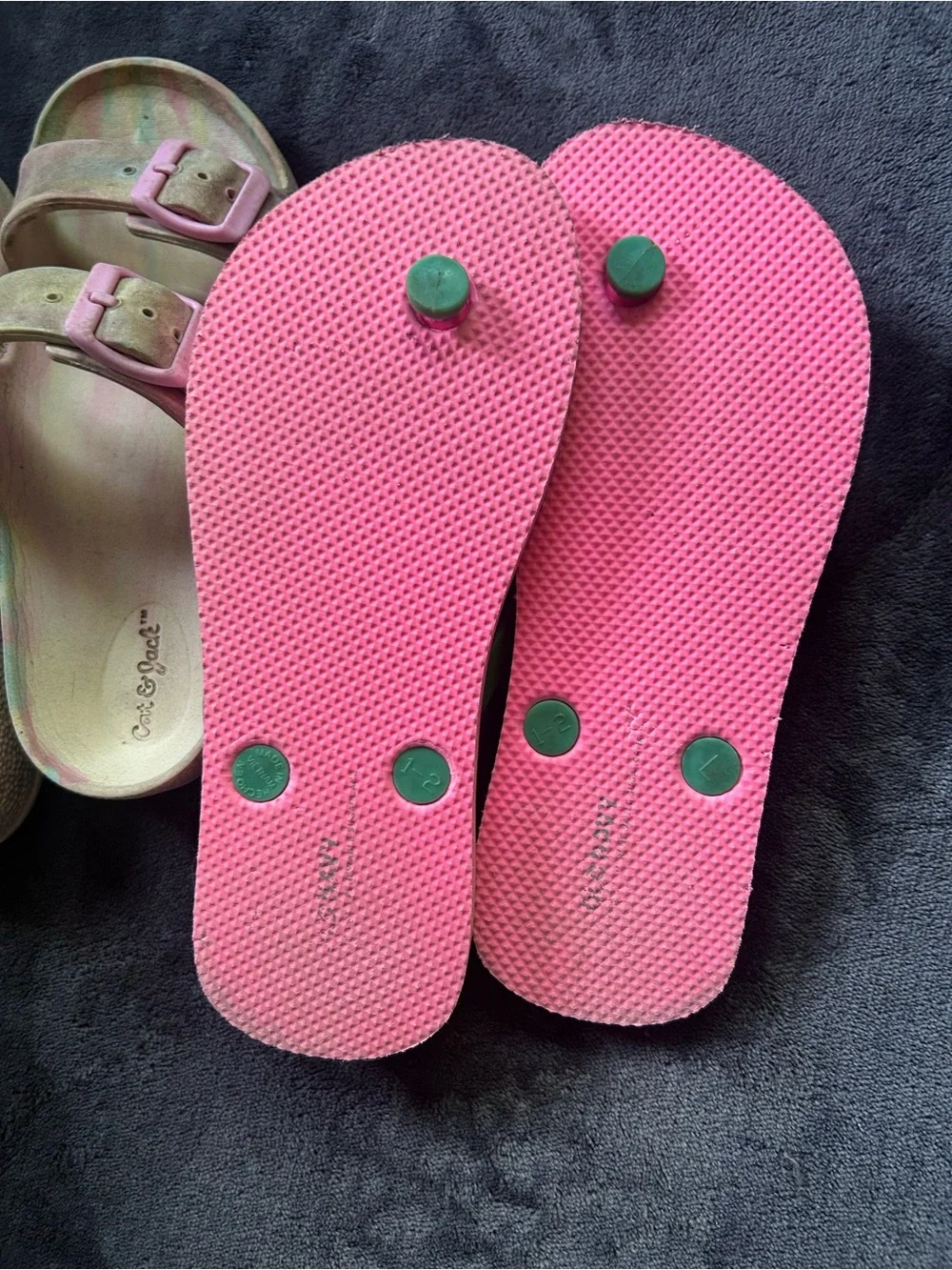 Girls sandal bundle size 1
